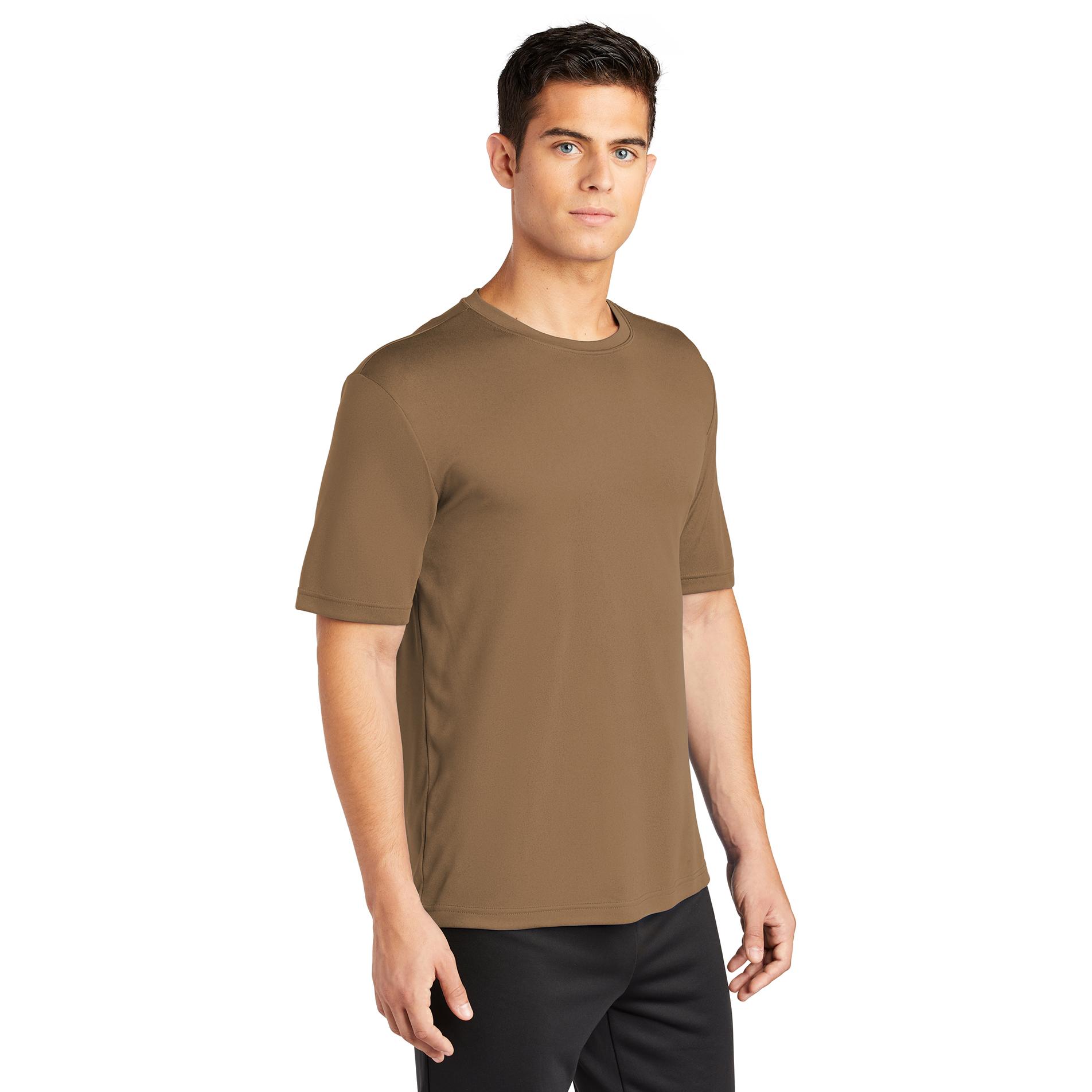 Sport-Tek ST350 PosiCharge Competitor Tee - Woodland Brown | Full Source