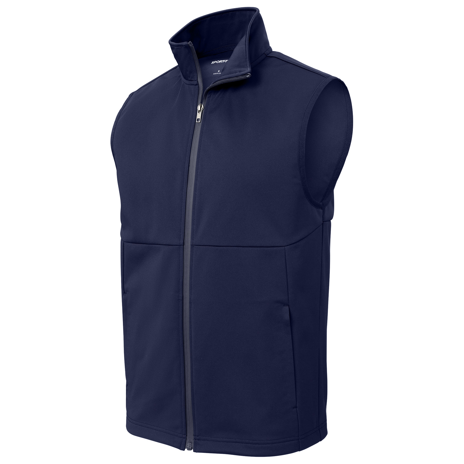 Sport-Tek ST981 Soft Shell Vest - True Navy | Full Source
