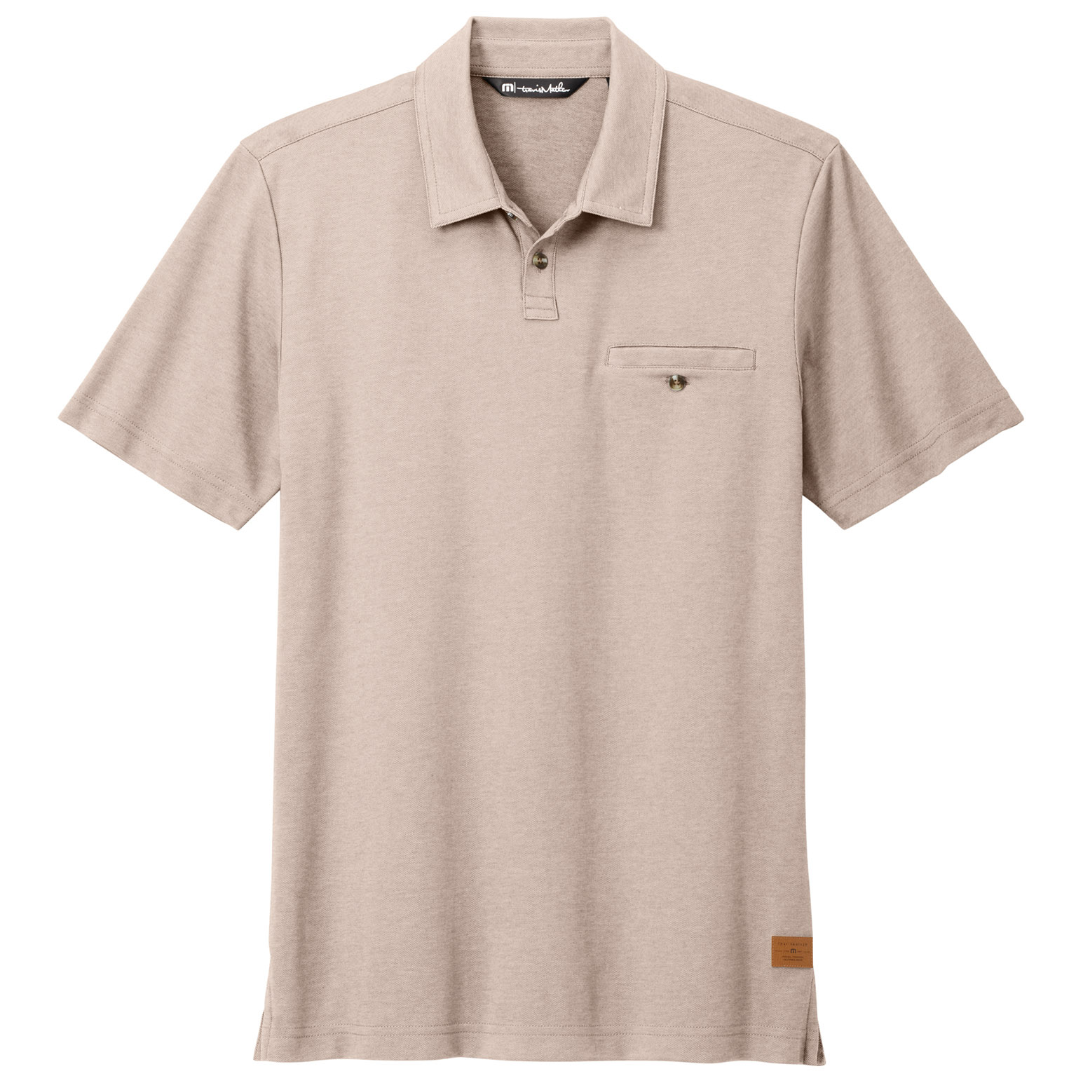 TravisMathew TM1MZ344 Sunsetters Pocket Polo - Portabella