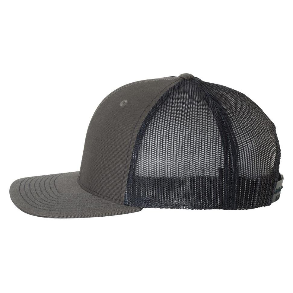 Richardson 112 Snapback Trucker Cap - Charcoal/Navy | Full Source