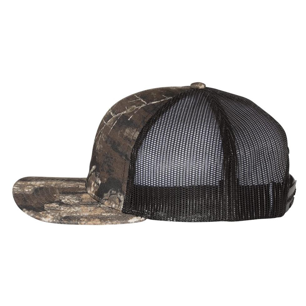 Richardson 112P Patterned Snapback Trucker Cap - Realtree Timber