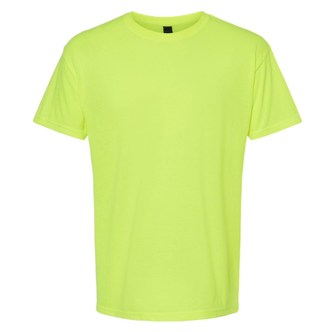 M&O 4800 Gold Soft Touch T-Shirt - Safety Green | Full Source