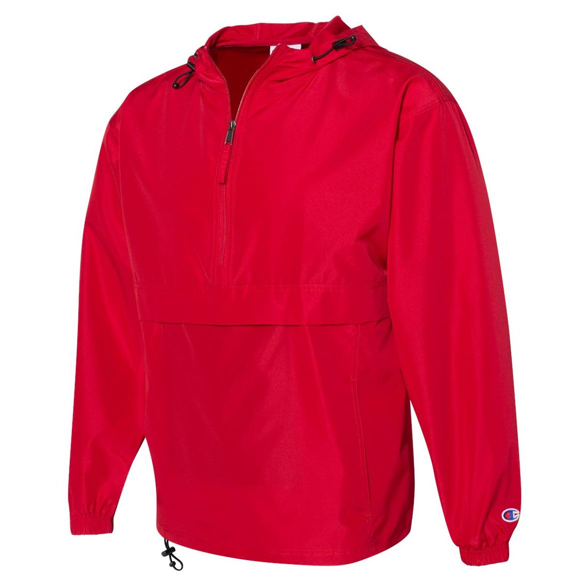 Champion CO200 Packable QuarterZip Jacket Scarlet Full Source