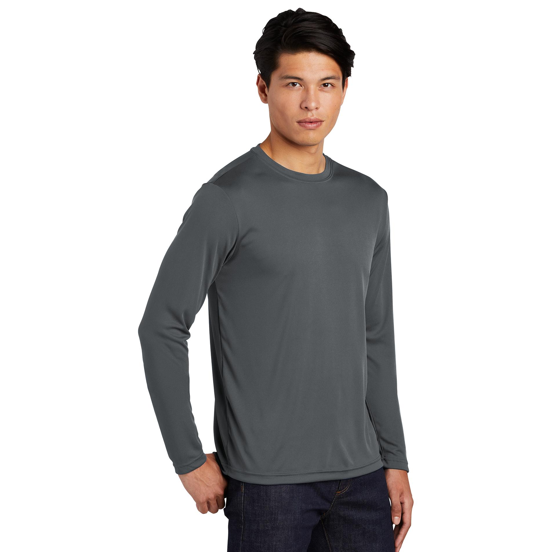 Sport-Tek ST350LS Long Sleeve PosiCharge Competitor Tee - Iron