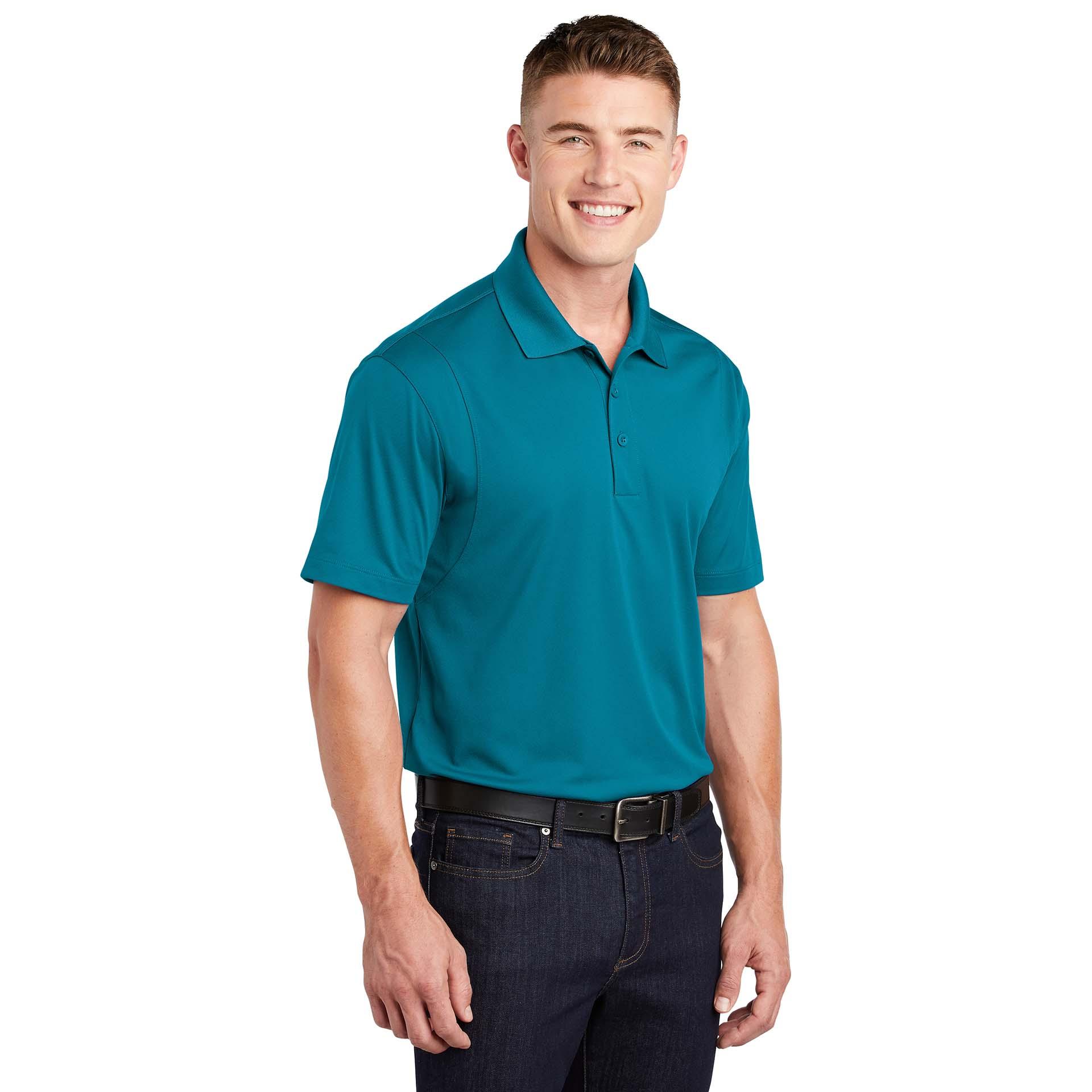 Sport-Tek ST650 Micropique Sport-Wick Polo - Tropic Blue | Full Source