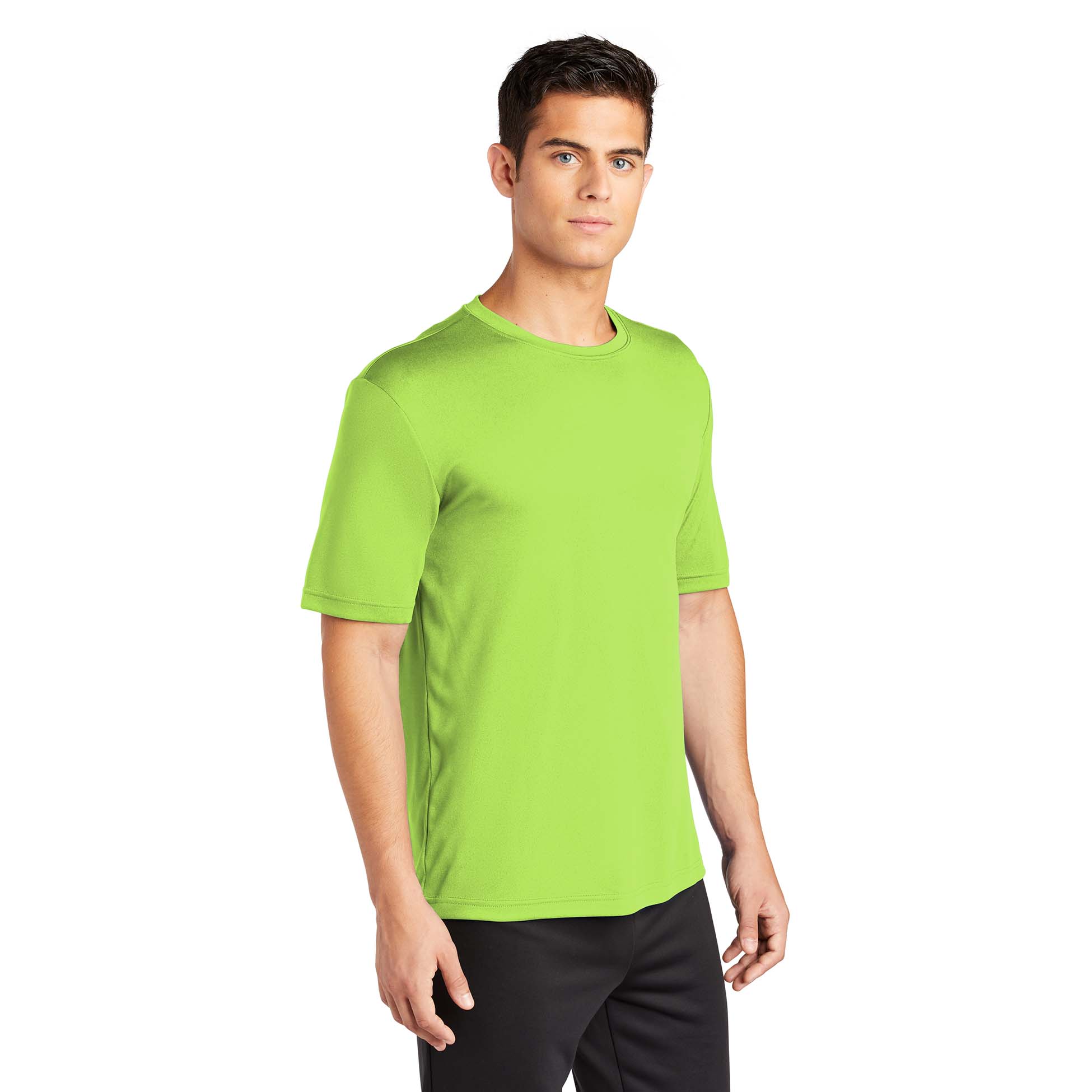 Sport-Tek ST350 PosiCharge Competitor Tee - Lime Shock | Full Source