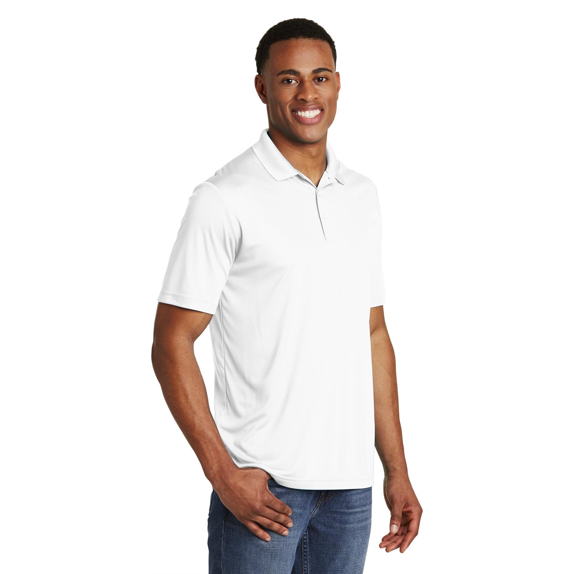 Sport-Tek ST550 PosiCharge Competitor Polo - White | Full Source