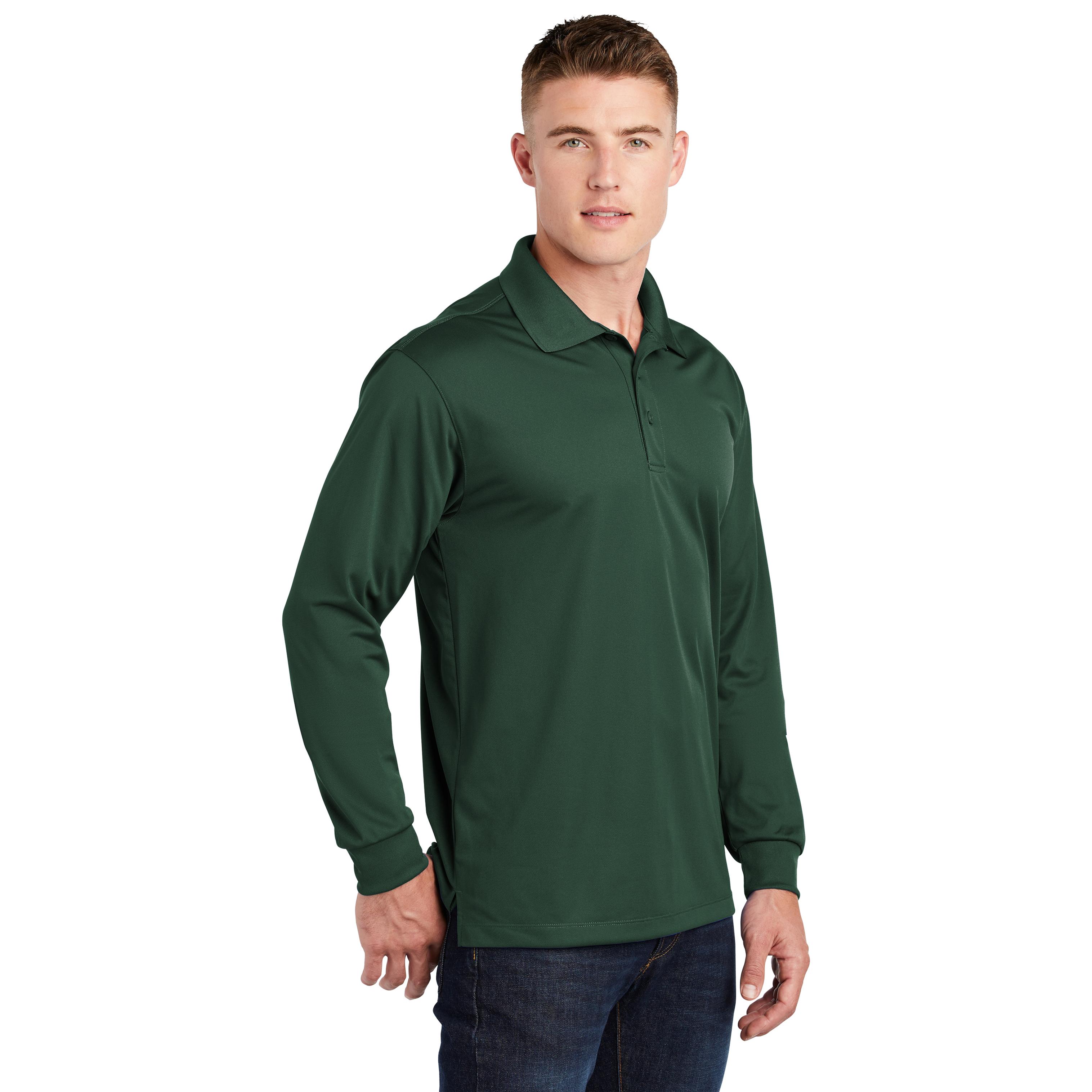 OR Innovations ST361LS Long Sleeve Heather Colorblock Performance Tee OR Innovations ST361LS Long Sleeve Heather Colorblock Performance Tee