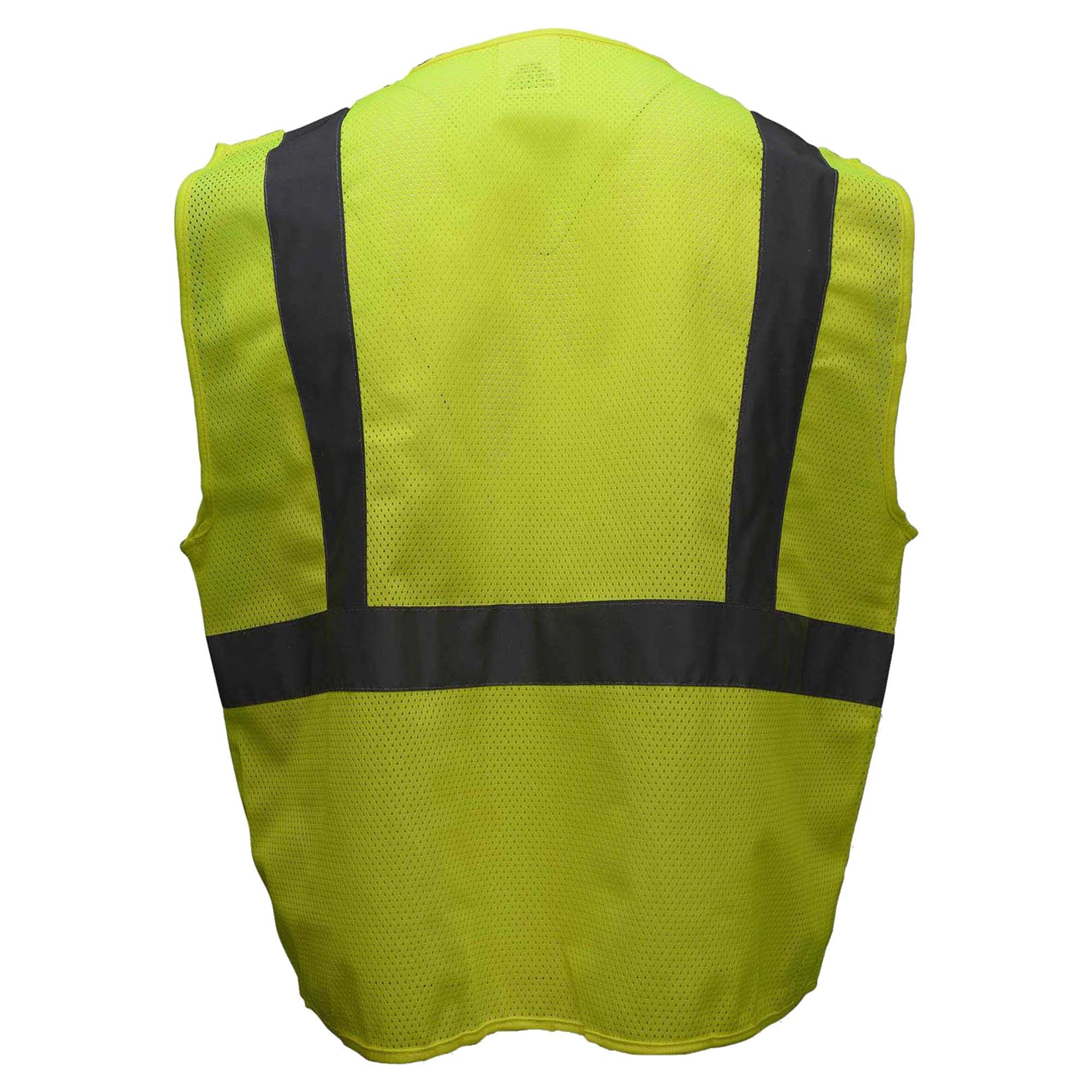 Radians SV2GM Economy Type R Class 2 Mesh Safety Vest - Yellow/Lime ...