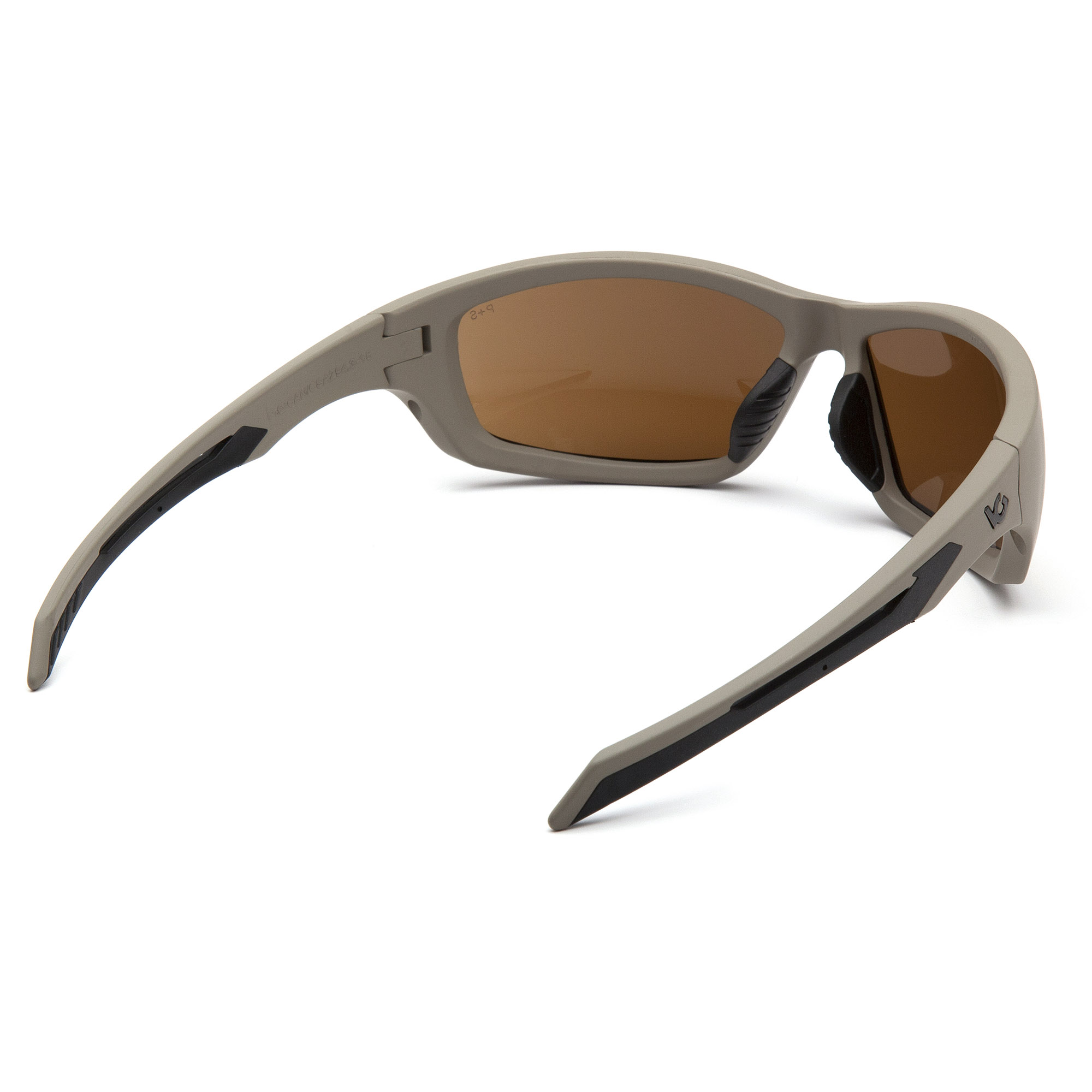 Crossfire 41285 Cumulus Safety Glasses - Tan Frame - Yellow Lens