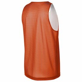Sport-Tek ST5000 PosiCharge Reversible Mesh Tank - Deep Orange/White