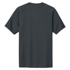Sport-Tek ST359 PosiCharge Competitor 2-Button Henley - Iron Grey