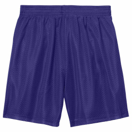 Sport-Tek YST5100 Youth PosiCharge Mesh 5" Shorts - Purple