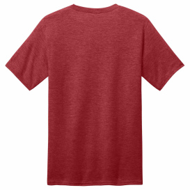 Port & Company PC340 CVC Tee - Team Cardinal Heather