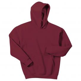 Gildan 18500B Youth Heavy Blend Hooded Sweatshirt - Cardinal Red