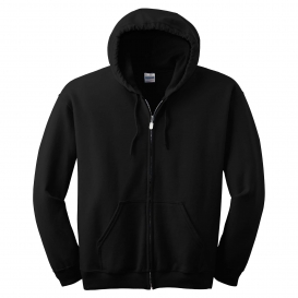 Gildan 18600 Heavy Blend Full-Zip Hooded Sweatshirt - Black | Full Source