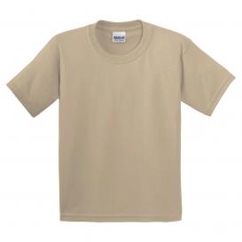 Gildan 2000B Youth Ultra Cotton 100% US Cotton T-Shirt - Sand