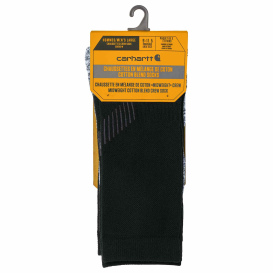 Carhartt CTSC4223 Force Midweight Crew Socks (3-Pack) - Black