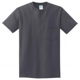 Gildan 2300 Ultra Cotton T-Shirt with Pocket - Charcoal | Full Source