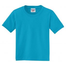 Jerzees 29B Youth Dri-Power Active 50/50 Cotton/Poly T-Shirt - California Blue