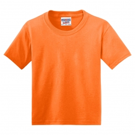 Jerzees 29B Youth Dri-Power Active 50/50 Cotton/Poly T-Shirt - Safety Orange