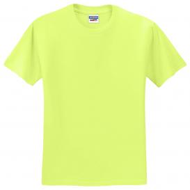 Jerzees 29M Dri-Power 50/50 Cotton/Poly T-Shirt - Safety Green | Full ...