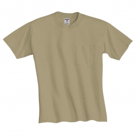 Jerzees 29MP Heavyweight Blend T-Shirt with Pocket - Khaki