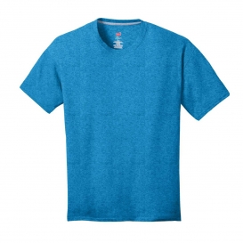 Hanes 4200 X-Temp T-Shirt - Neon Blue Heather