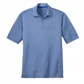 Nike 474231 Dri-FIT Heather Polo - Light Game Royal Heather