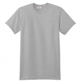 Hanes 4980 Nano-T Cotton T-Shirt - Light Steel