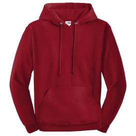 Jerzees 4997M Super Sweats NuBlend Pullover Hooded Sweatshirt - True Red
