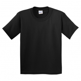 Gildan 5000B Youth Heavy 100% Cotton T-Shirt - Black | Full Source