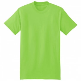 Hanes 5180 Beefy-T Cotton T-Shirt - Lime