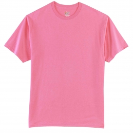 Hanes 5250 Authentic 100% Cotton T-Shirt - Pink