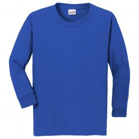 Gildan 5400B Youth Heavy Cotton Long Sleeve T-Shirt - Royal