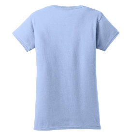 Gildan 64000L Softstyle Junior Fit T-Shirt - Light Blue
