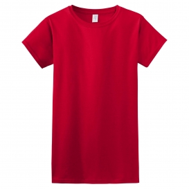 Gildan 64000L Softstyle Junior Fit T-Shirt - Red | Full Source