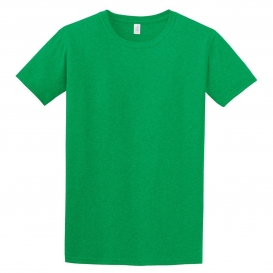 Gildan 64000 Softstyle T-Shirt - Heather Irish Green | FullSource.com