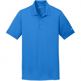 Nike 746099 Dri-FIT Solid Icon Pique Polo - Light Photo Blue
