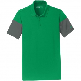 Nike 779802 Dri-FIT Sleeve Colorblock Polo - Pine Green/Anthracite