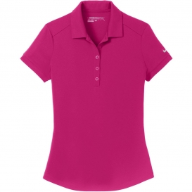 Nike 811807 Ladies Dri-FIT Smooth Performance Polo - Sport Fuchsia