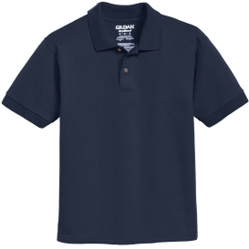 Gildan 8800B Youth DryBlend Jersey Knit Sport Shirt - Navy