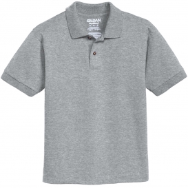 Gildan 8800B Youth DryBlend Jersey Knit Sport Shirt - Sport Grey