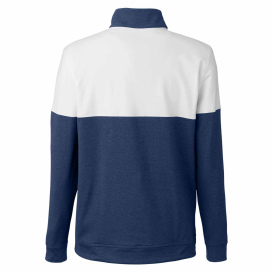 PUMA Golf 595803 Cloudspun Warm Up Quarter-Zip - Peacoat/Bright White
