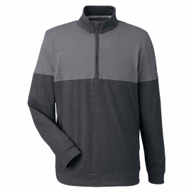 PUMA Golf 595803 Cloudspun Warm Up Quarter-Zip - Puma Black/Quiet Shade