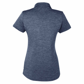 PUMA Golf 596802 Ladies Icon Heather Polo - Peacoat