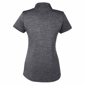 PUMA Golf 596802 Ladies Icon Heather Polo - Puma Black