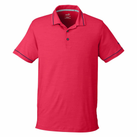 PUMA Golf 599120 Gamer Golf Polo - Teaberry Hetaher/Navy Blazer