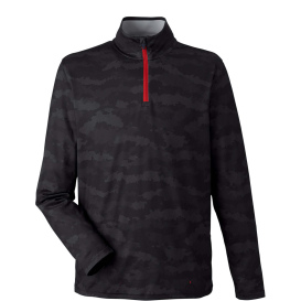PUMA Golf 599440 Volition Flanked Quarter-Zip - Puma Black