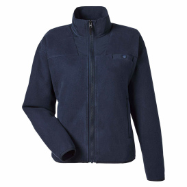 PUMA Golf 626904 Ladies Charley Fleece Full-Zip - Deep Navy